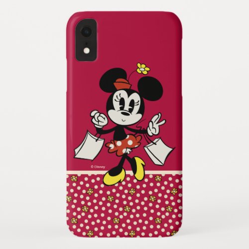 Main Mickey Shorts  Minnie Shopping iPhone XR Case