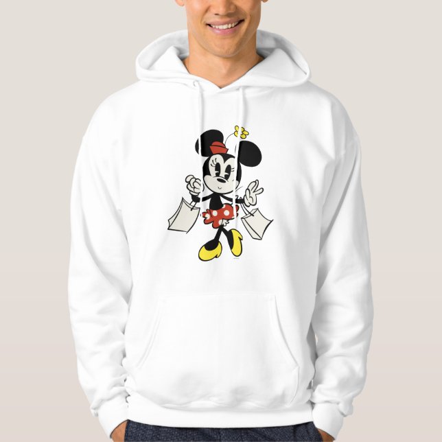 Main Mickey Shorts | Minnie Shopping Hoodie (Front)