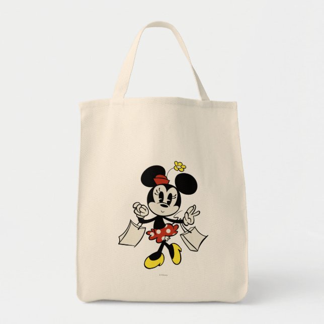 Main Mickey Shorts | Minnie Shopping Tote Bag (Front)