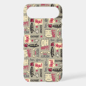 Main Mickey Shorts | Phrase Icon Pattern Case-Mate iPhone Case (Back)