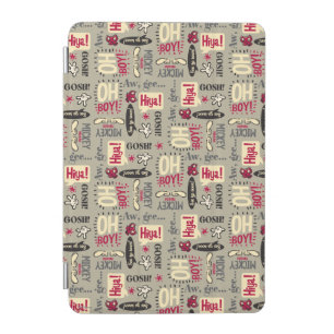 Main Mickey Shorts   Phrase Icon Pattern iPad Mini Cover