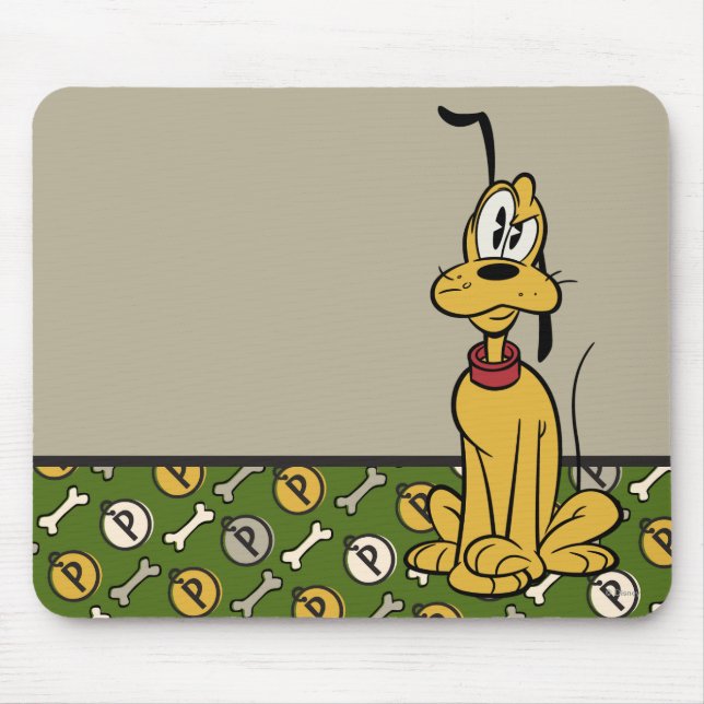 Main Mickey Shorts | Pluto Mouse Pad (Front)