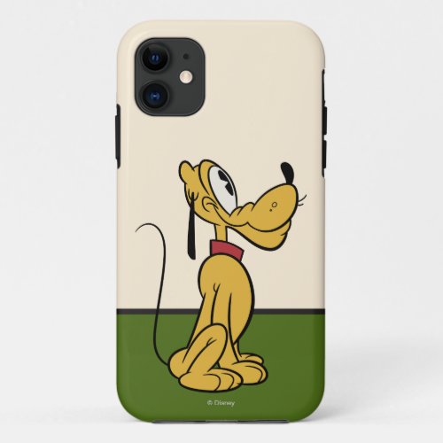 Main Mickey Shorts  Pluto Side Profile iPhone 11 Case