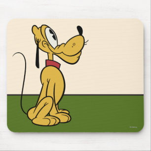 Main Mickey Shorts   Pluto Side Profile Mouse Pad