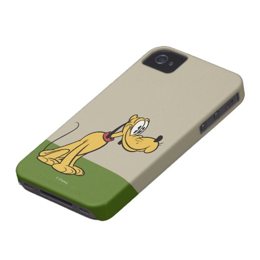 Main Mickey Shorts | Pluto Sitting Case-Mate iPhone Case (Bottom)