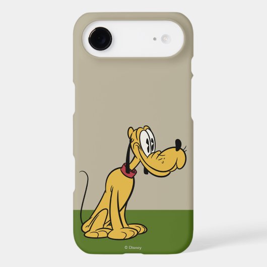 Main Mickey Shorts | Pluto Sitting Case-Mate iPhone Case (Back)