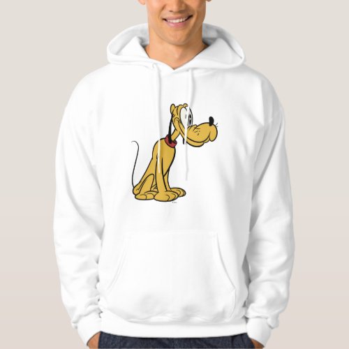 Main Mickey Shorts  Pluto Sitting Hoodie