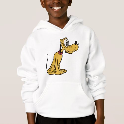 Main Mickey Shorts  Pluto Sitting Hoodie