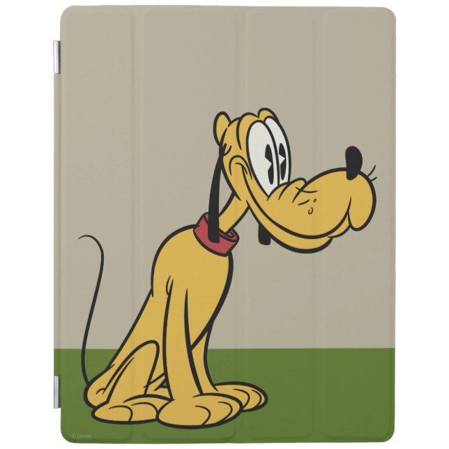 Main Mickey Shorts | Pluto Sitting iPad Smart Cover (Front)