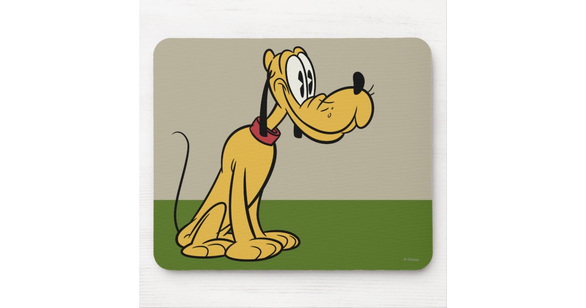 Main Mickey Shorts | Pluto Sitting Mouse Pad | Zazzle Main Mickey Shorts | Pluto Sitting Mouse Pad | Zazzle