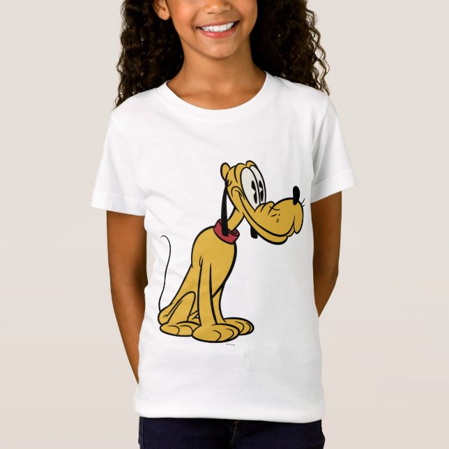 Main Mickey Shorts | Pluto Sitting T-Shirt (Front)