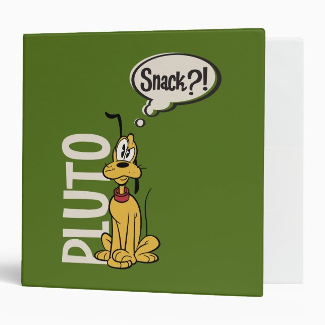 Main Mickey Shorts | Pluto Snack Binder (Front/Inside)