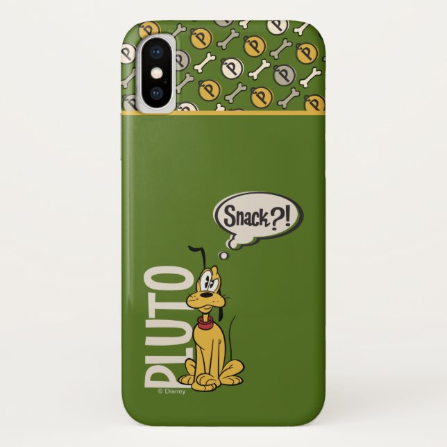 Main Mickey Shorts | Pluto Snack Case-Mate iPhone Case (Back)