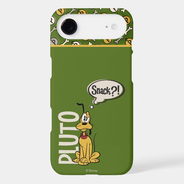 Main Mickey Shorts | Pluto Snack Case-Mate iPhone Case (Back)