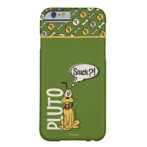 Main Mickey Shorts  Pluto Snack Barely There iPhone 6 Case