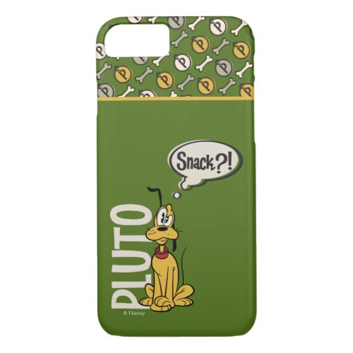 Main Mickey Shorts  Pluto Snack iPhone 87 Case