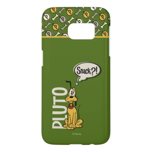 Main Mickey Shorts  Pluto Snack Samsung Galaxy S7 Case