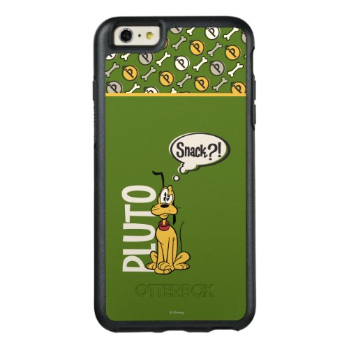Main Mickey Shorts  Pluto Snack OtterBox iPhone 66s Plus Case