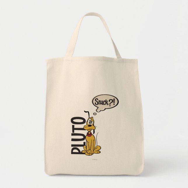 Main Mickey Shorts | Pluto Snack Tote Bag (Front)