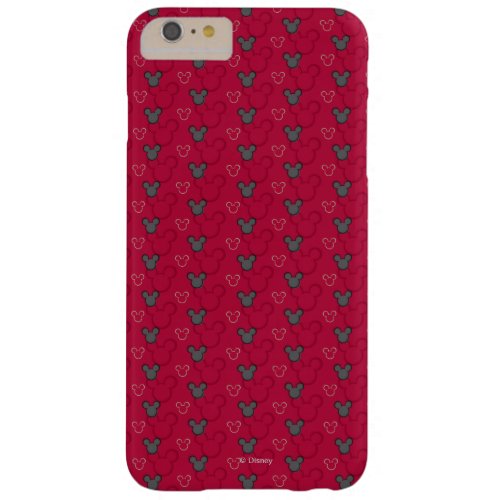 Main Mickey Shorts  Red Icon Pattern Barely There iPhone 6 Plus Case