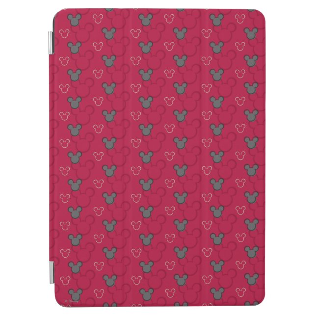 Main Mickey Shorts | Red Icon Pattern iPad Air Cover (Front)