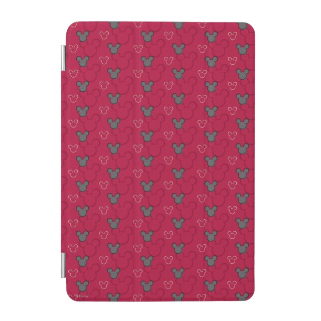 Main Mickey Shorts | Red Icon Pattern iPad Mini Cover (Front)