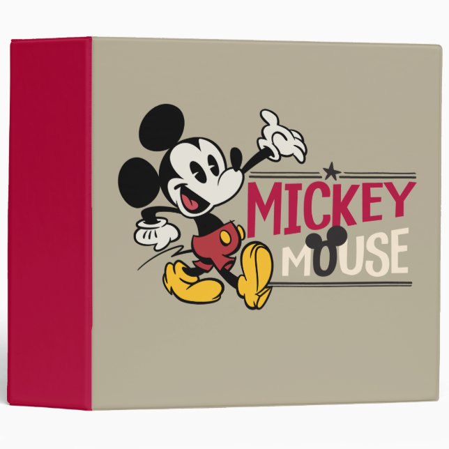 Main Mickey Shorts | Strutting Binder (Front/Spine)