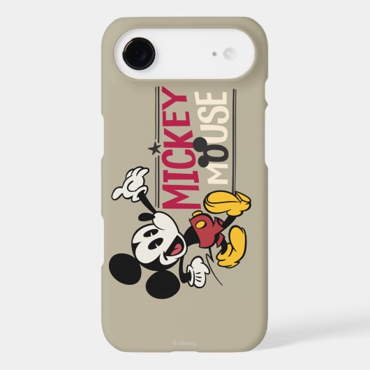 Main Mickey Shorts | Strutting Case-Mate iPhone Case (Back)