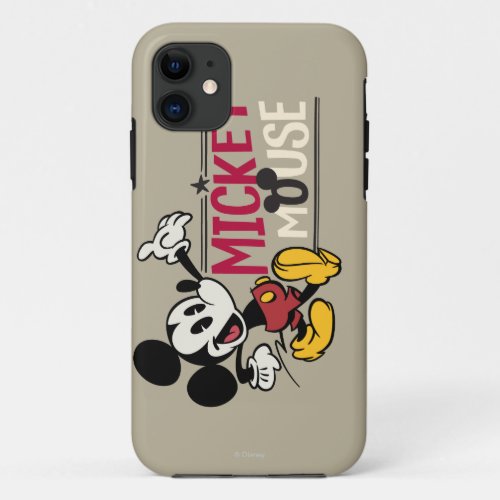 Main Mickey Shorts  Strutting iPhone 11 Case