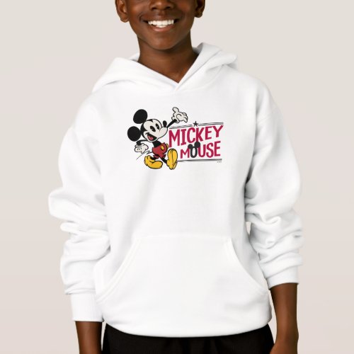 Main Mickey Shorts  Strutting Hoodie