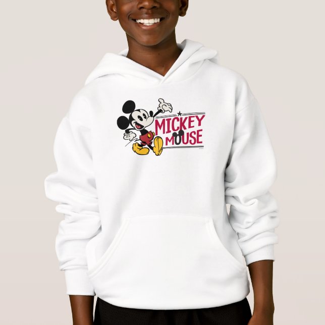 Main Mickey Shorts | Strutting Hoodie (Front)
