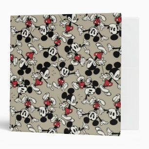 Main Mickey Shorts   Tan Icon Pattern Binder