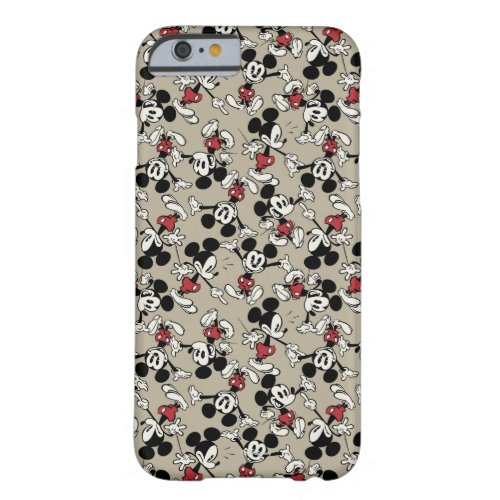 Main Mickey Shorts  Tan Icon Pattern Barely There iPhone 6 Case