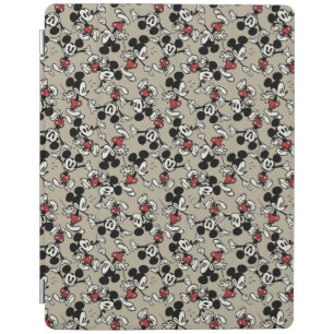 Main Mickey Shorts   Tan Icon Pattern iPad Smart Cover