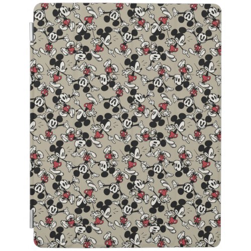 Main Mickey Shorts  Tan Icon Pattern iPad Smart Cover