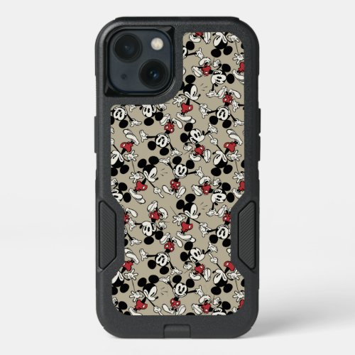 Main Mickey Shorts  Tan Icon Pattern iPhone 13 Case