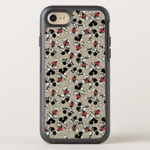 Main Mickey Shorts   Tan Icon Pattern OtterBox Symmetry iPhone SE/8/7 Case