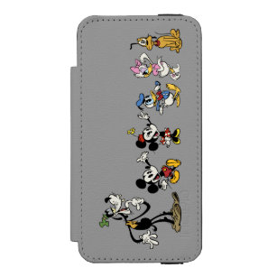 Main Shorts   Mickey & Friends iPhone SE/5/5s Wallet Case