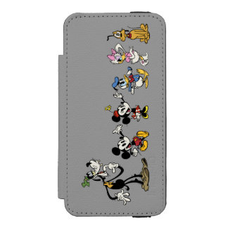 Main Shorts | Mickey & Friends iPhone SE/5/5s Wallet Case