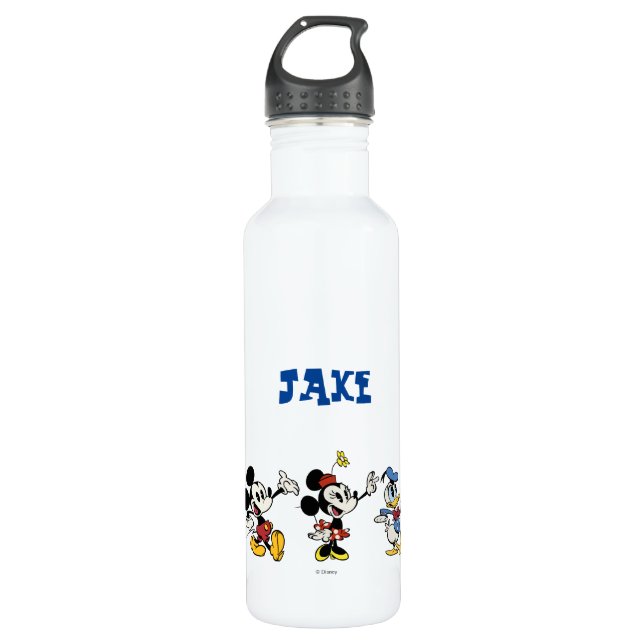Main Shorts | Mickey & Friends Water Bottle (Front)