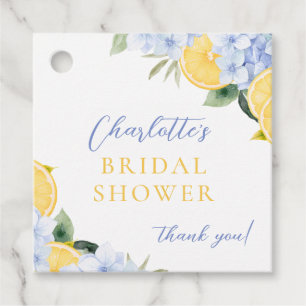 Main Squeeze Bridal Shower Favor Tags