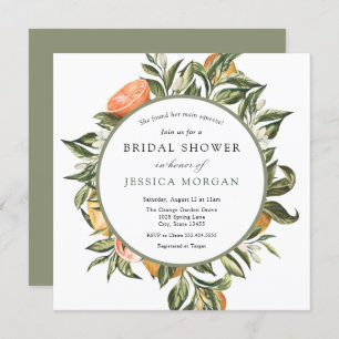 Main Squeeze Bridal Shower Invitation
