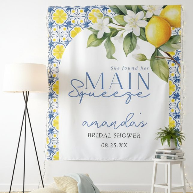Main Squeeze Bridal Shower Photo Backdrop (Creator Uploaded)