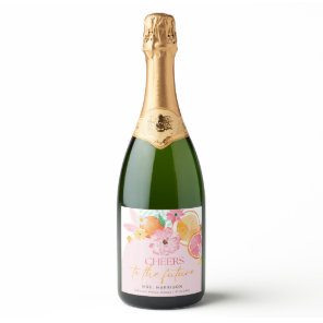 Main Squeeze Bridal Shower  Sparkling Wine Label