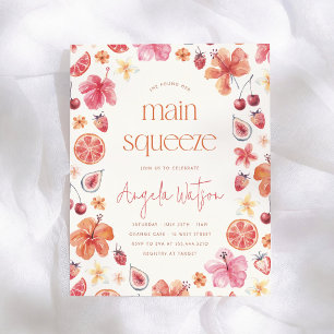 Main Squeeze Citrus Bridal Shower Budget 