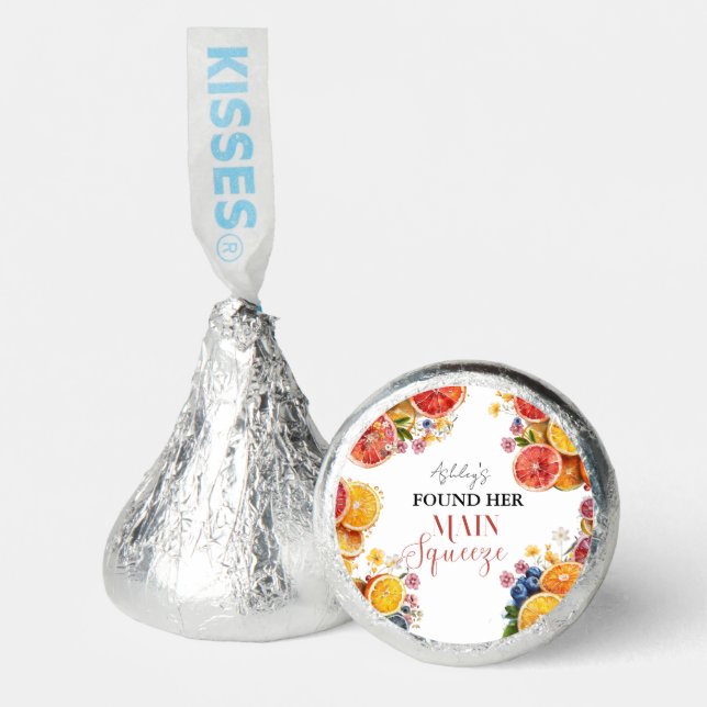 Main Squeeze Citrus Bridal Shower  Hershey®'s Kisses® (Front)