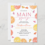 Main Squeeze Citrus Bridal Shower Invitation