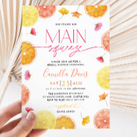 Main Squeeze Citrus Bridal Shower Lemon Bright