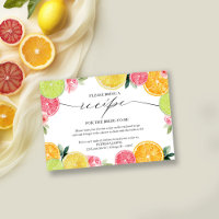 Main Squeeze Citrus Bridal Shower Recipe Request 