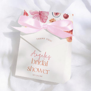 Main Squeeze Citrus Bridal Shower Thank You Favor Boxes